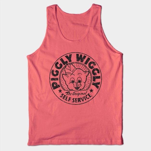 Retro Piggly Wiggly Tank Top by thesuamart